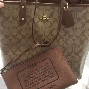 New coach large tote